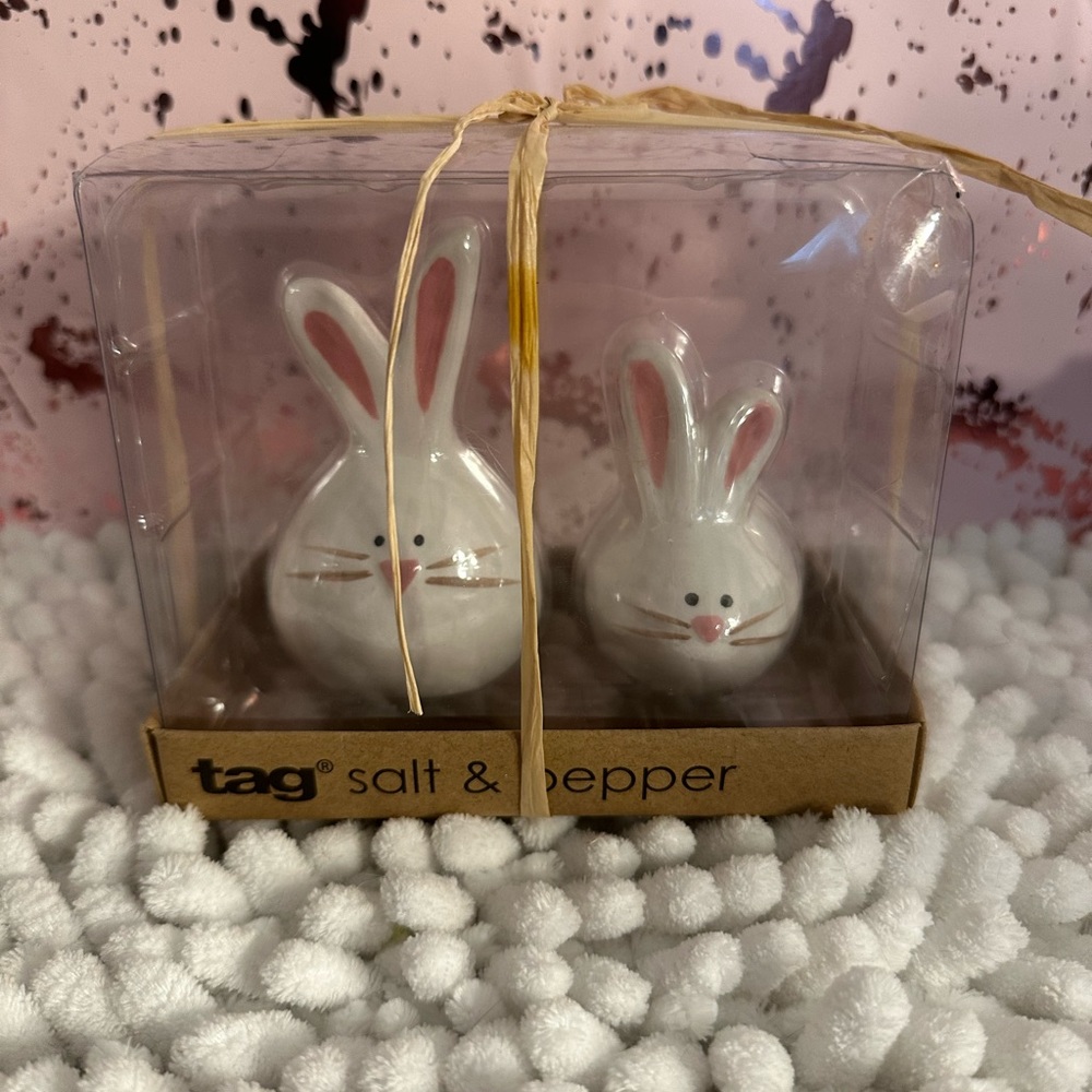 New Bunny Salt and Pepper Shaker’s
